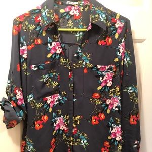 Express Portofino-Style Shirt NWOT